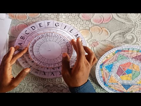 How to use cipher wheel in hindi