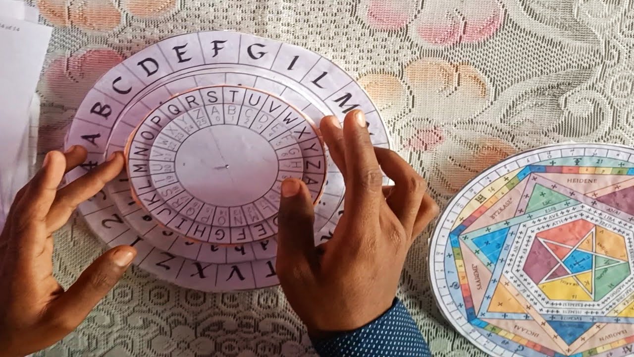Cipher Wheel Ka Upyog Kaise Karein - Hindi Mein