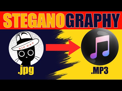 How to hide an Image to a Song | Steganography | in Telugu
