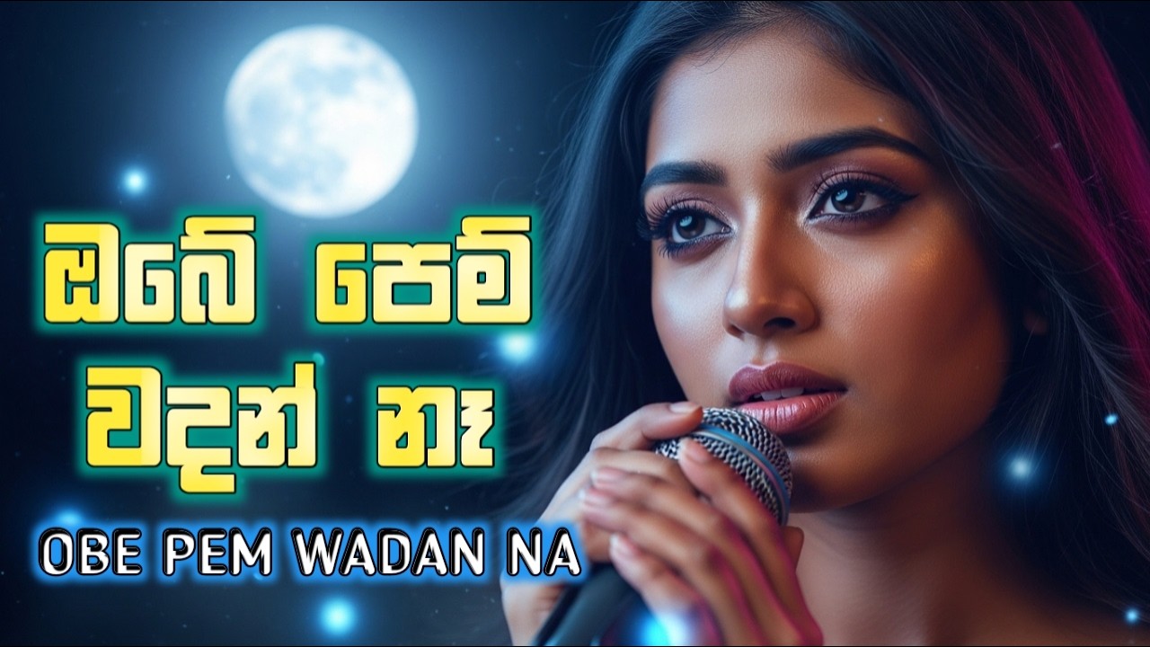 Obe pem wadan na | ඔබේ පෙම් වදන් නෑ | female voice | Moonbeat