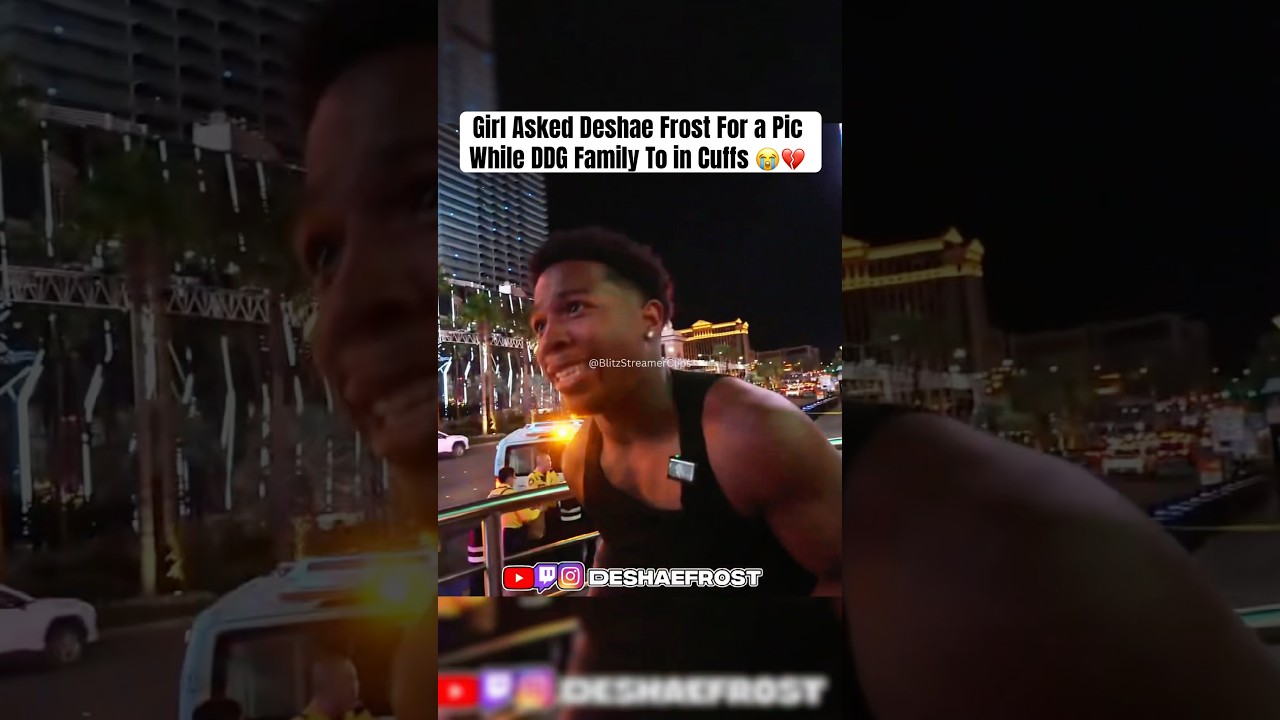 Girl Asks Deshae Frost for a Pic During DDG Family Cuffs 😭