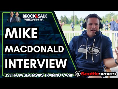 Mike Macdonald - "We Have A Clear Vision of What We're Trying To Create." #Seahawks | Seattle Sports