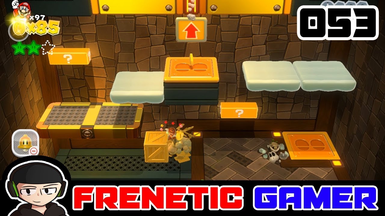 Super Mario 3D World: World 6-7 Fuzzy Flood Mine 🚩