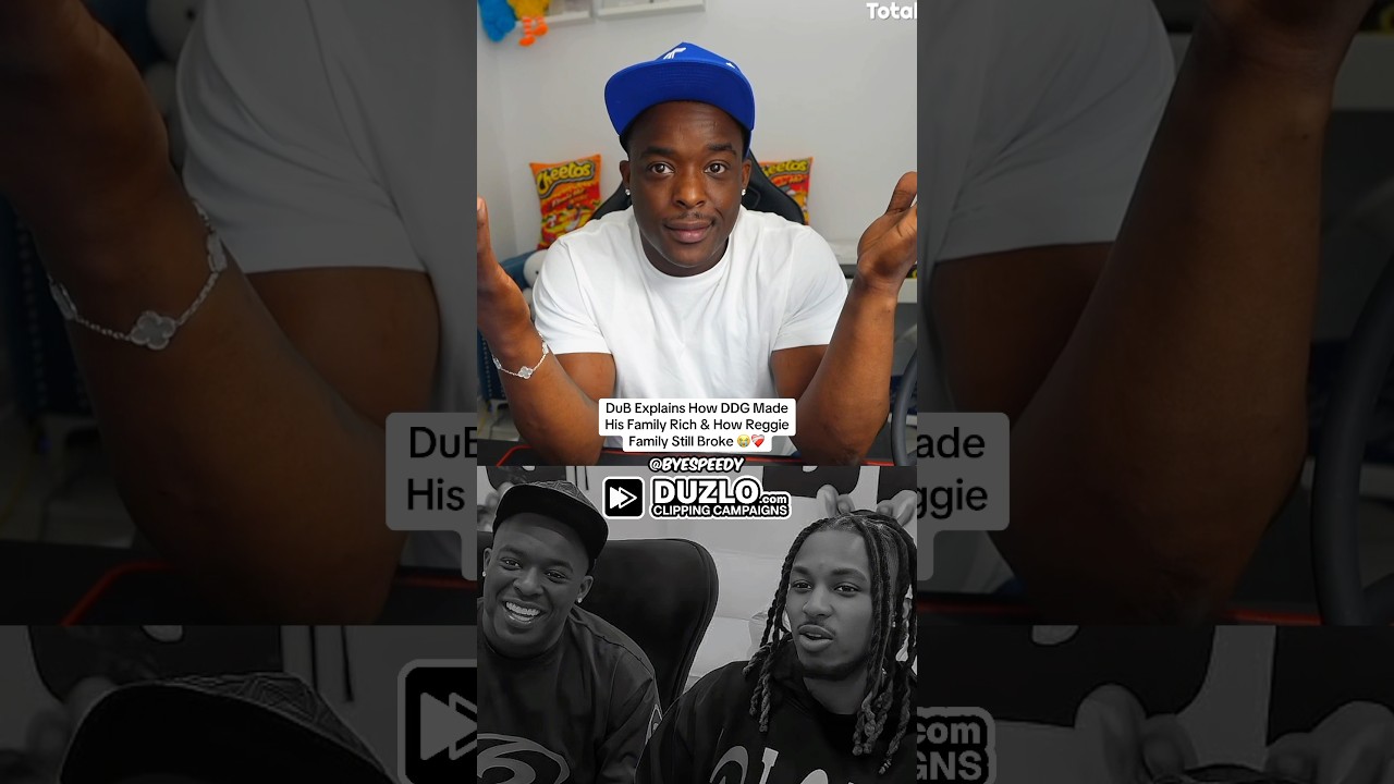 DuB Explains How DDG Made His Family Rich & How Reggie Family Still Broke ❤️‍🩹 #shorts #ddg #duzlo