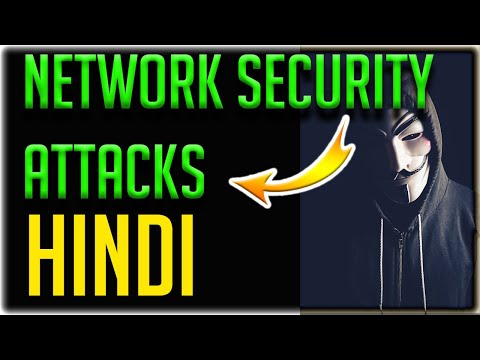 Network security attacks in Hindi | Active attacks and Passive attacks in Network security in Hindi