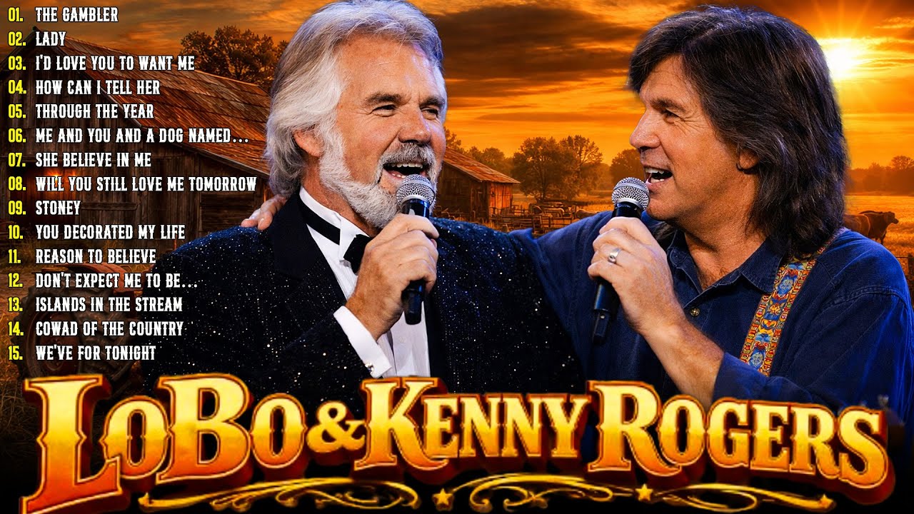 Kenny Rogers & Lobo Greatest Hits 2026 🎶