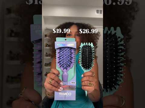 So conair came out with a new define brush🤔…. #hairbrush #curlyhairtutorial #hairreviews #bouncecurl