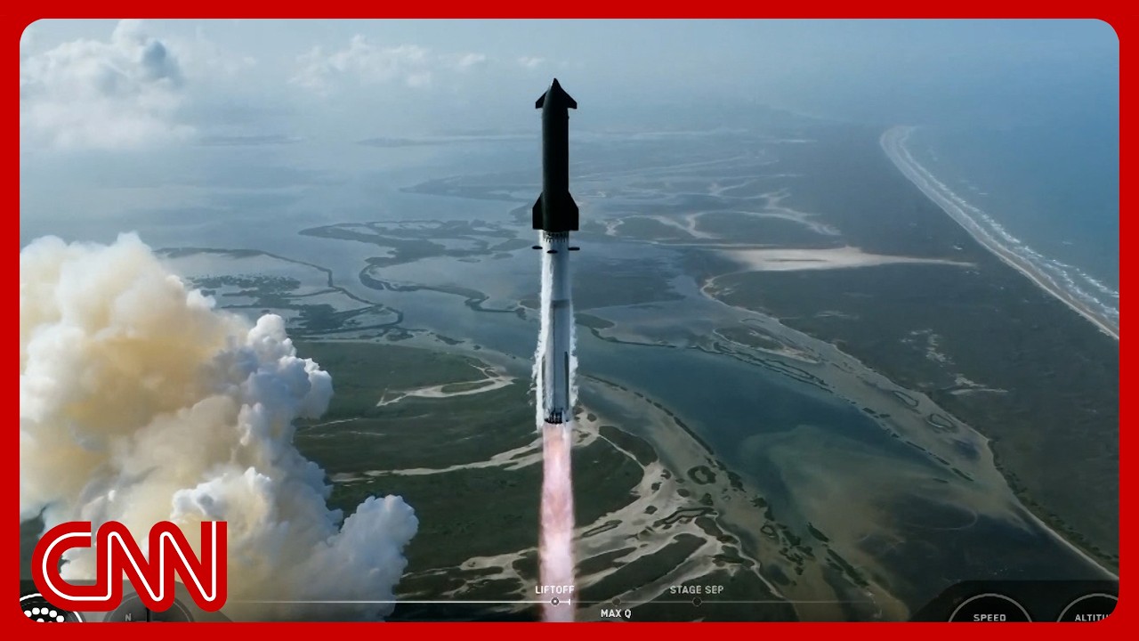 SpaceX Starship test flight: full stream