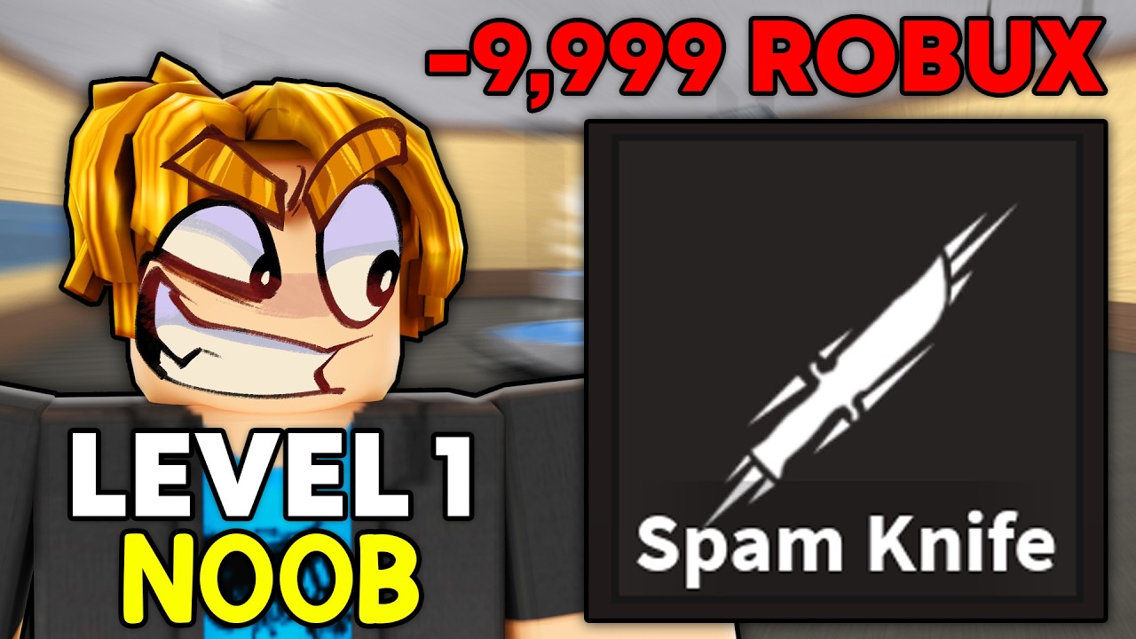 Noob with Spam Knife Dominates in KAT Roblox 🔪