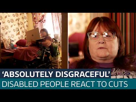 'We have to suffer': Welfare recipients react to Chancellor's cuts | ITV News
