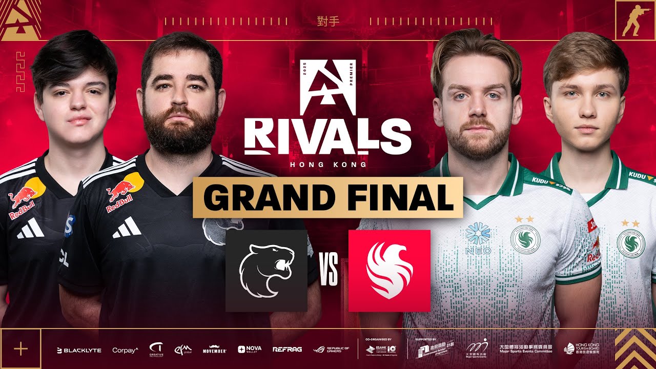 FURIA vs Team Falcons at BLAST Rivals Hong Kong ๐