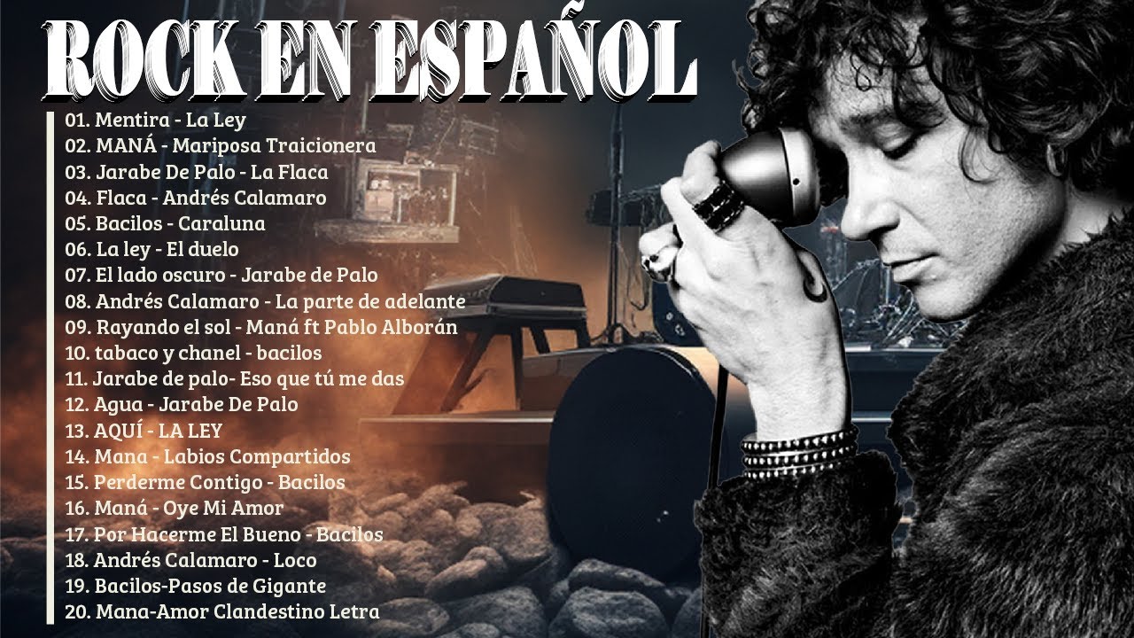 Rock en Español 80s y 90s: Éxitos Inolvidables 🎸