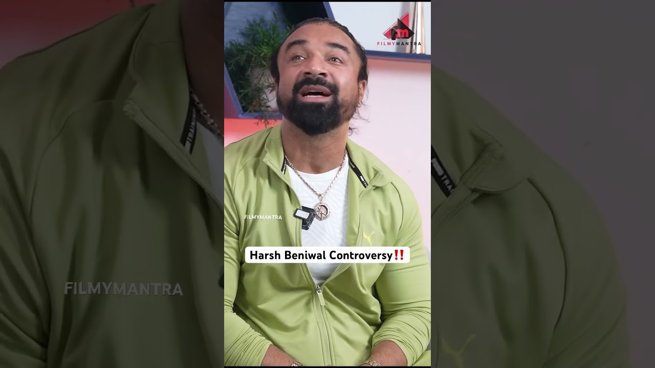 Ajaz Khan Sparks Controversy with Harsh Beniwal 🚨