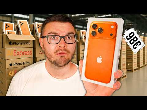 J'ai acheté un Faux IPHONE 17 PRO MAX a 98€ sur Aliexpress ! (C'est choquant)