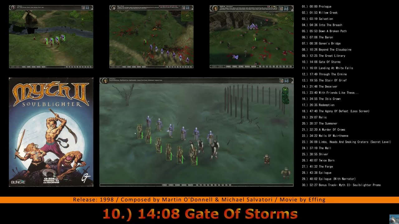 Myth II / Myth 2: Soulblighter Official Soundtrack ๐ถ | Full Game OST