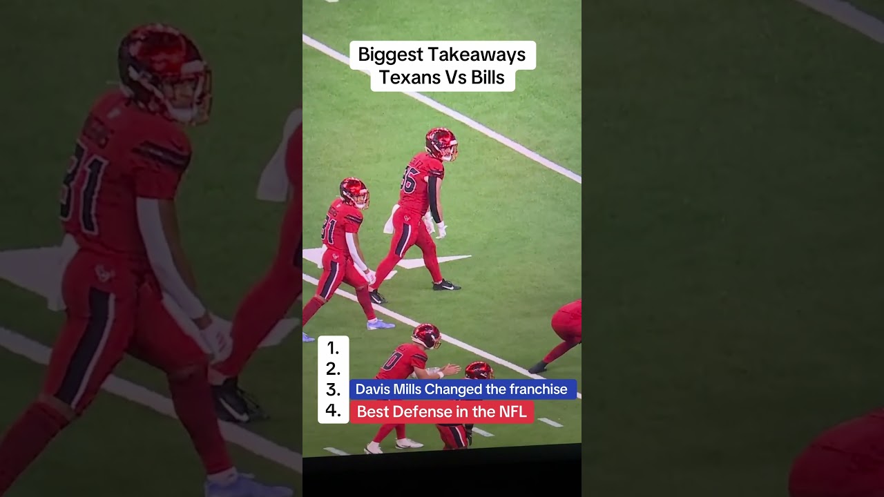 Key Highlights from Texans vs Bills Thursday Night Game 🏈