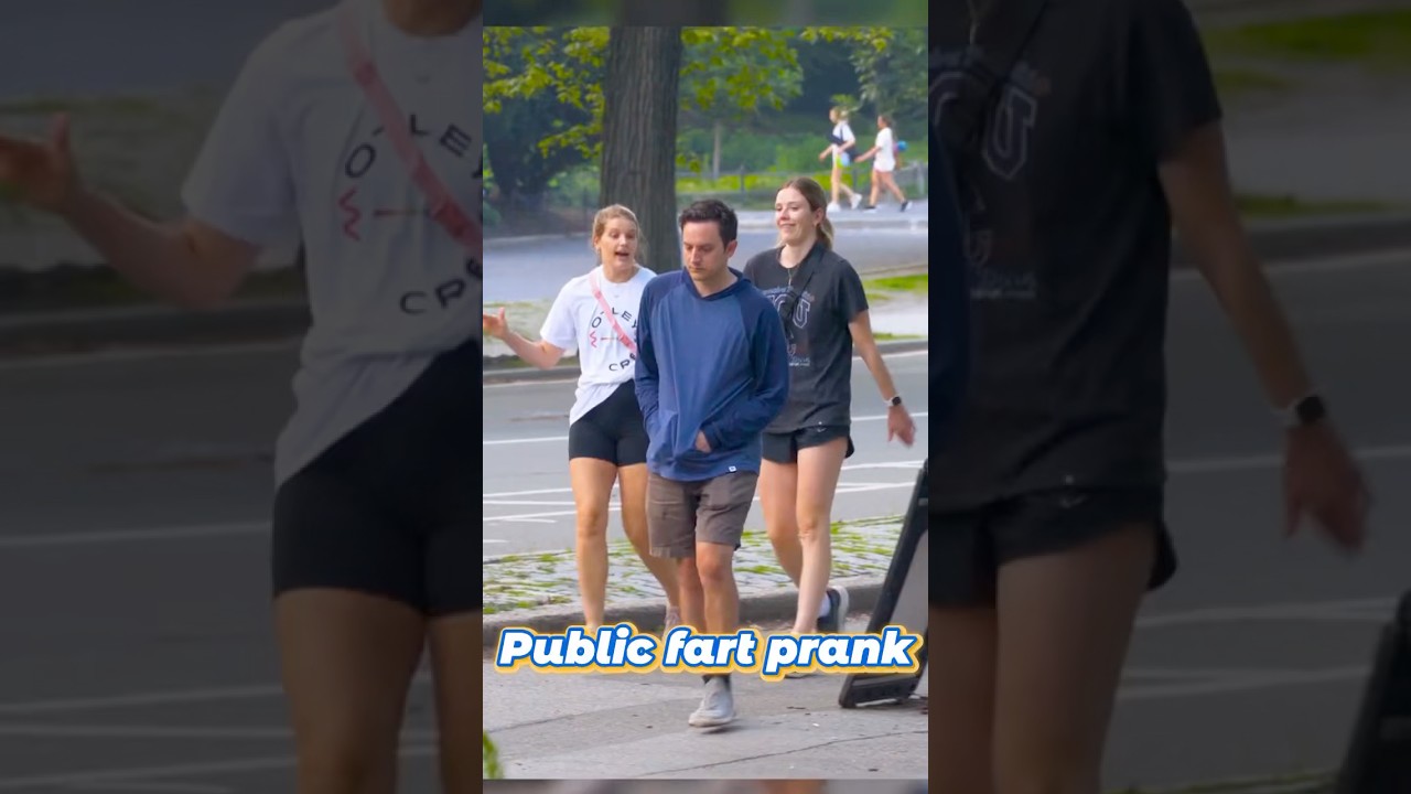Public Farting Prank Sparks Laughter and Smiles