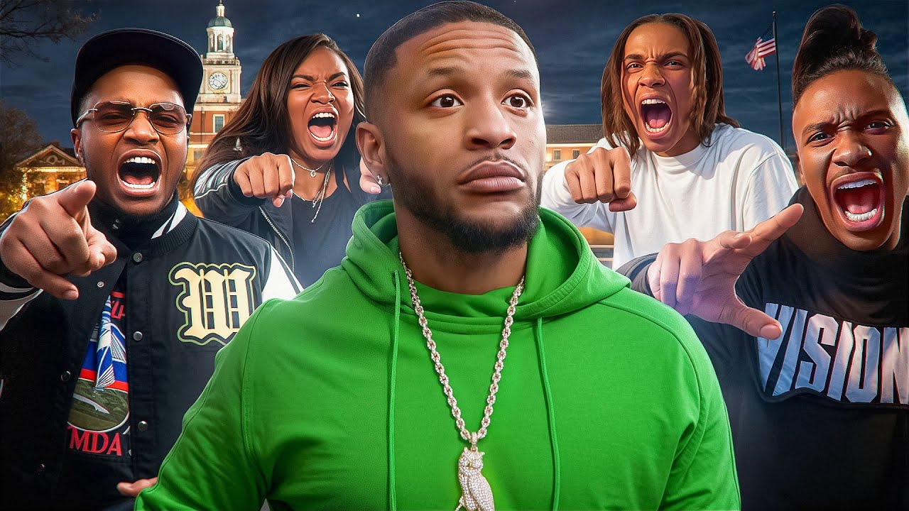 Howard University Students Confront Me! Watch the Full Encounter 🎥