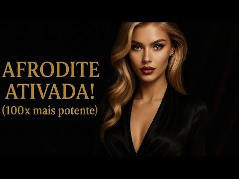 💘AFRODITE - ATIVAÇÃO IMEDIATA DO ARQUÉTIPO (Extremamente Poderoso)