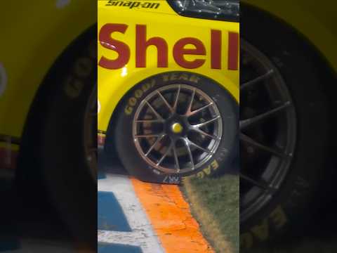 Joey Logano gets "freaking stuck"