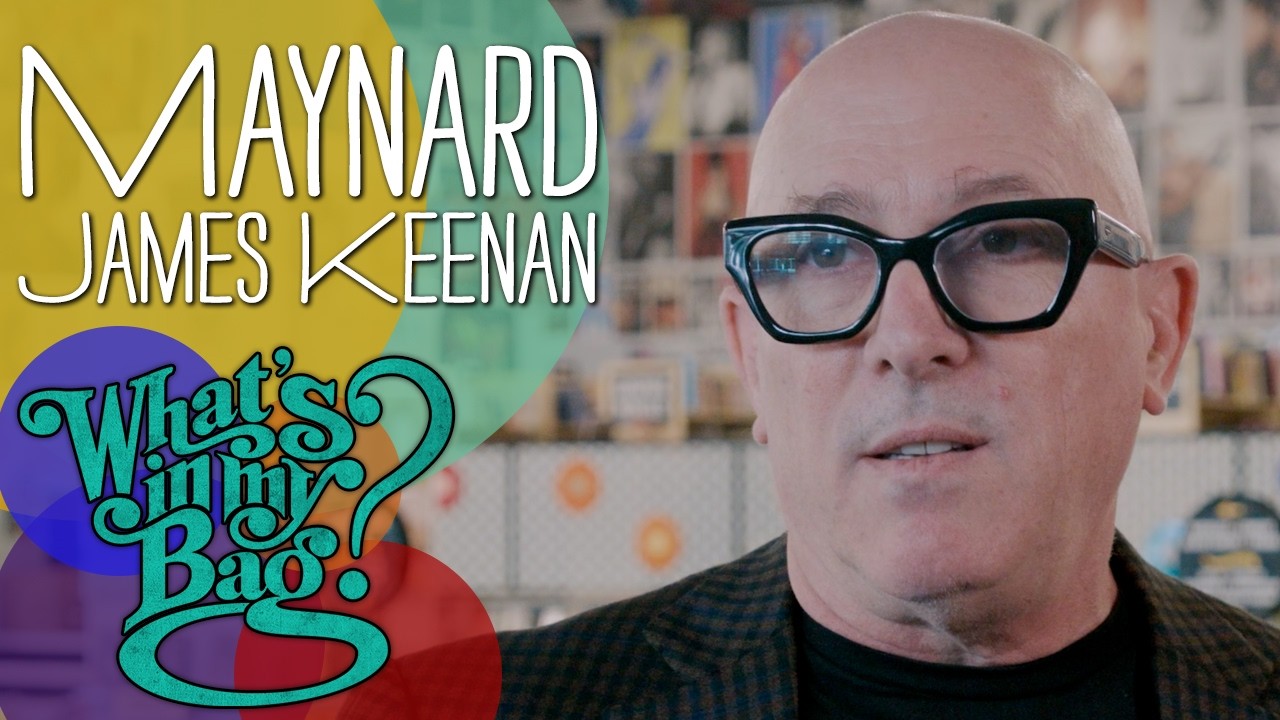 Maynard James Keenan's Record Shopping at Amoeba 🎶