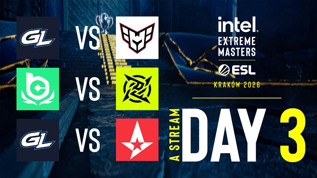 IEM Krakow 2026 Day 3 Stream A 🎮
