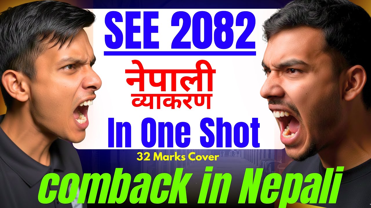 Class 10 Nepali Byakaran One Shot 💪 | Full Coverage for SEE 2082