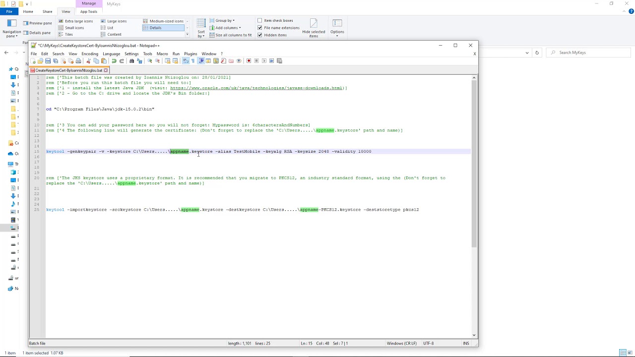 Step-by-Step Guide to Creating regular.keystore & PKCS12.keystore ๐