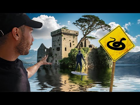 DORMIR DANS UN CHÂTEAU ENGLOUTI INFESTÉ DE SERPENTS (+ Surf en E-Foil)
