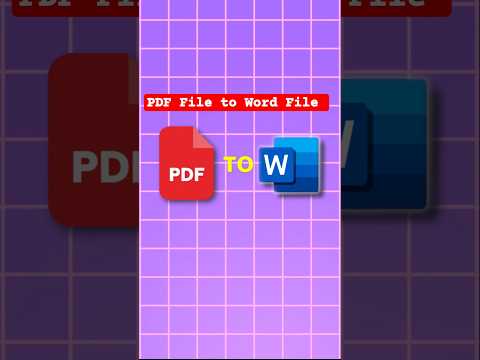 PDF File को Word File में बदले | PDF File Ko Word Me Kaise convert Kare
