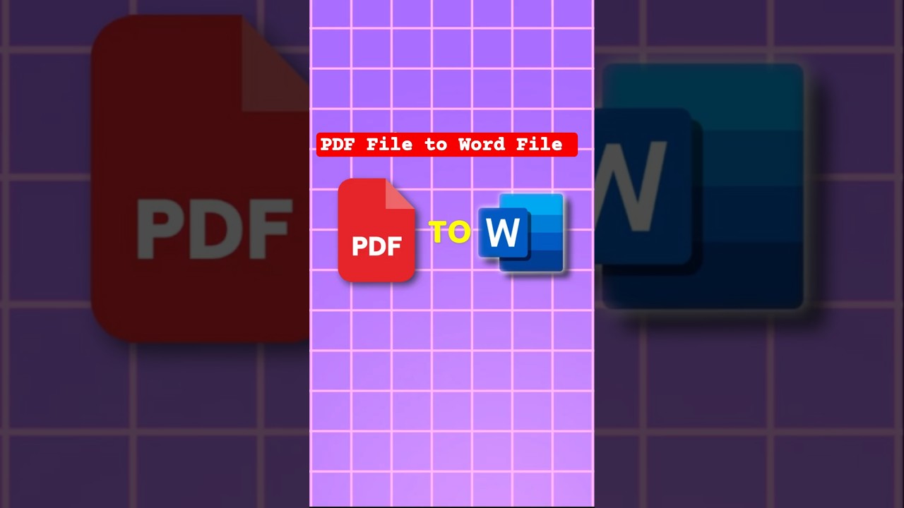PDF File को Word File में बदले | PDF File Ko Word Me Kaise convert Kare