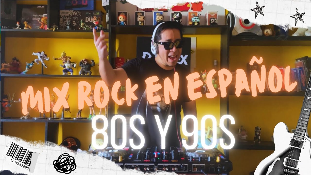 MIX ROCK EN ESPAÑOL 80S Y 90S [ENANITOS VERDES, PRISIONEROS, HOMBRES G, VILMA PALMA, VIRUS, XDINERO]
