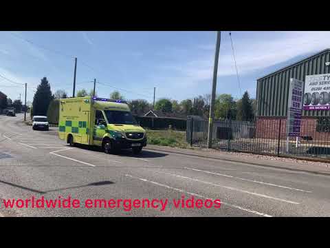 Welsh ambulance service responding past rogiet petrol station this afternoon 26/4/21