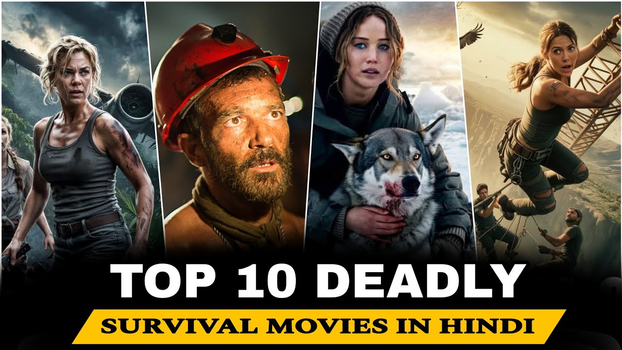 Top 10 Survival Movies You Must Watch in 2025 🎬