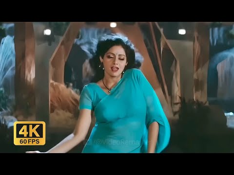 Kaate Nahin Katate Ye Din Ye Raat - 4K 60FPS _ Mr. India _ Kishore Kumar_ Alisha Chinai _ Hit Song