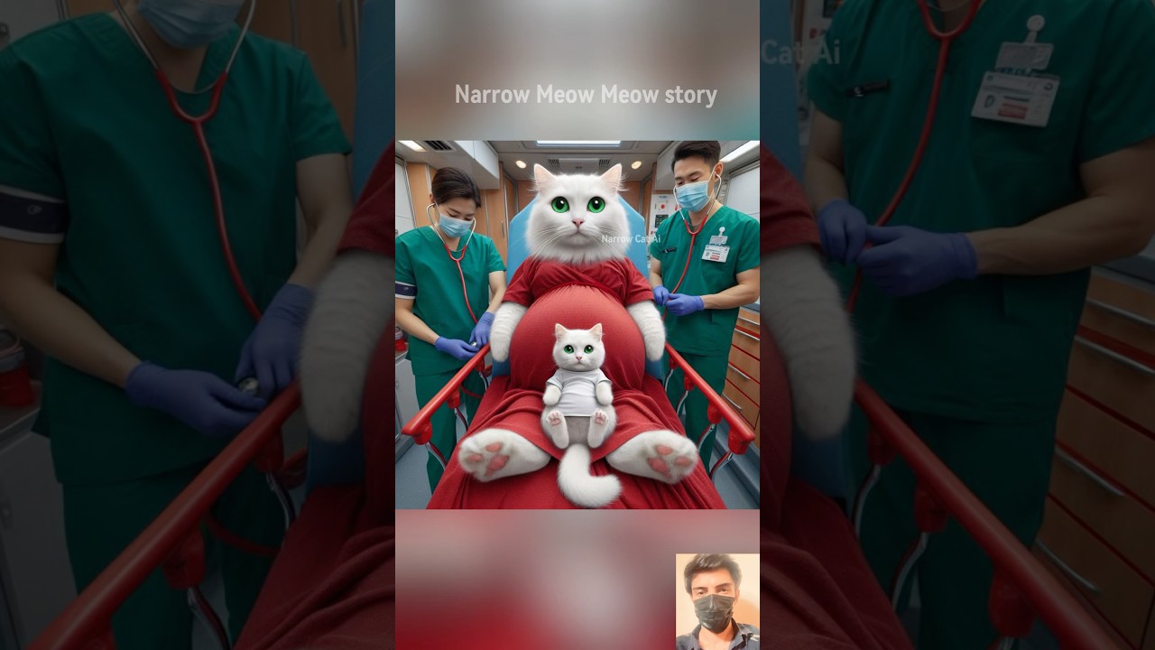 Resourceful Kitten Alerts Emergency Services for Expectant Mother Cat in Distress