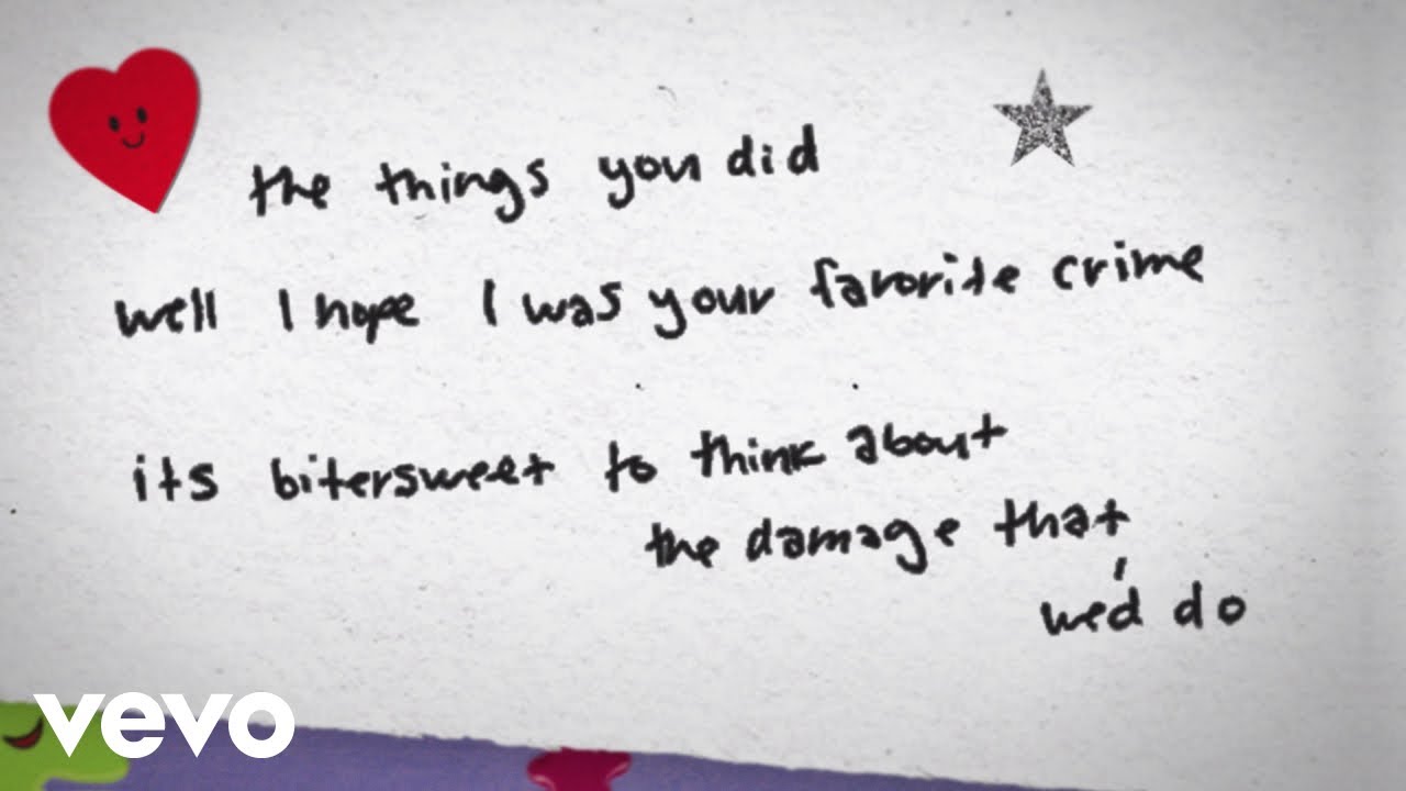 Olivia Rodrigo - Favorite Crime (Lyric Video) 🎶