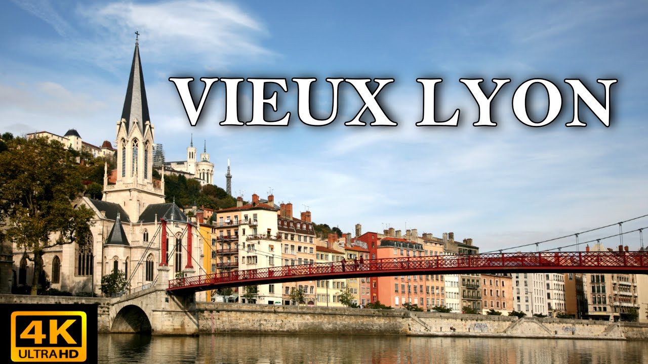 [4K] Vieux Lyon Walking Tour 🇫🇷