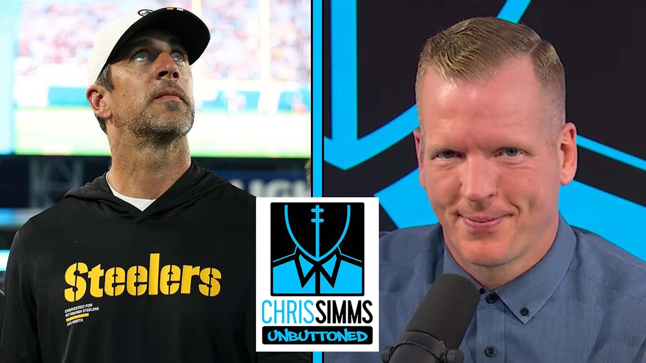 Predicting Aaron Rodgers' 2025 Performance for the Steelers | Chris Simms Unbuttoned