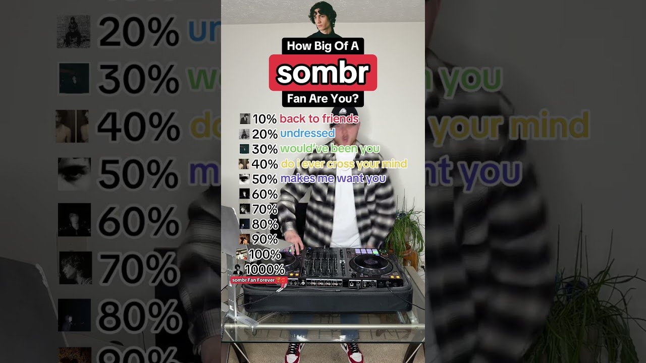 How Big of a Sombr Fan Are You? 📈❤️