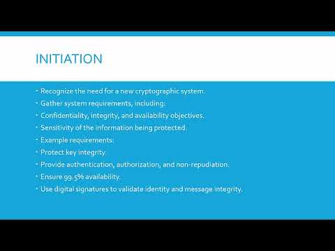 005 The Cryptographic Lifecycle