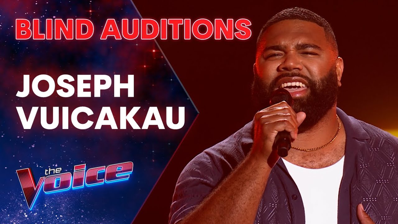 Joseph Vuicakau Stuns Coaches with 60's Classic | The Voice Australia 2025 Blind Auditions 🎶