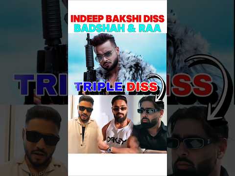 INDEEP BAKSHI BACKFIRE DISS TO BADSHAH AND RAA 📈🔥 #badshah #honeysingh #aystaryt