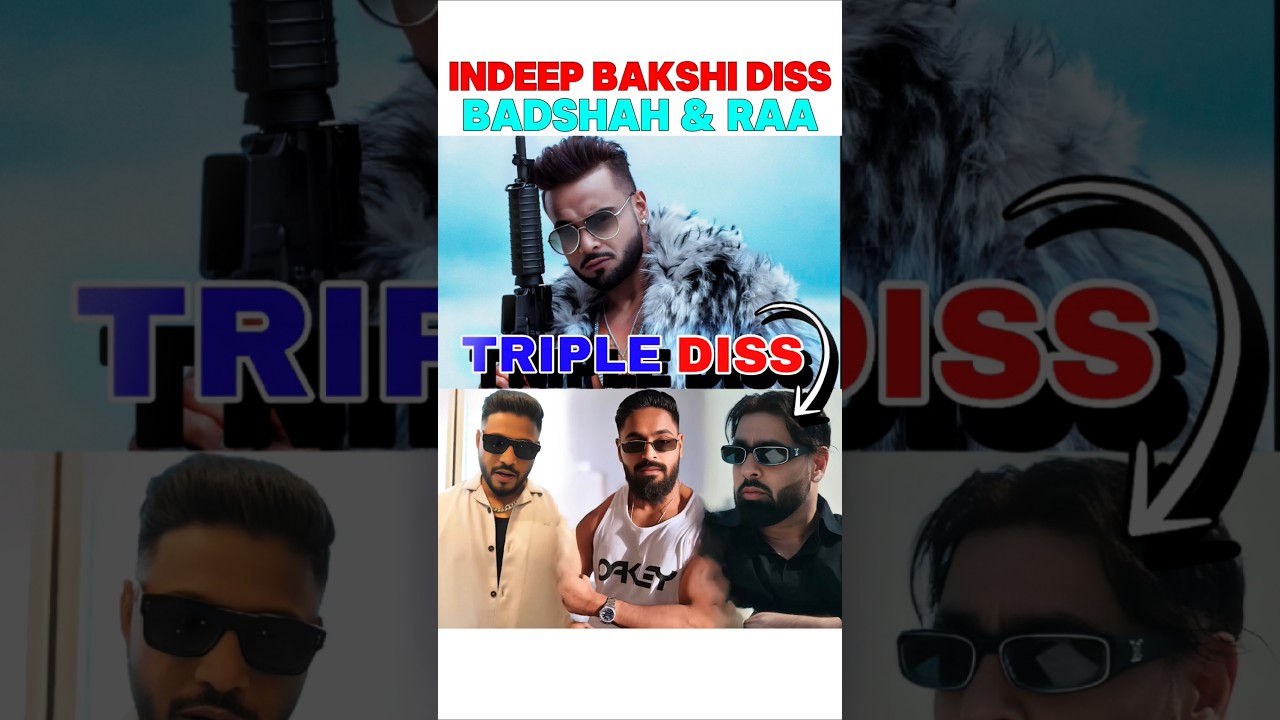 INDEEP BAKSHI Fires Back at Badshah and RAA with a Bold Diss! 🔥