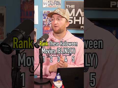 Ranking HALLOWEEN Movies Without Knowing What’s Next! #shorts #halloween #spooky #rank #movies