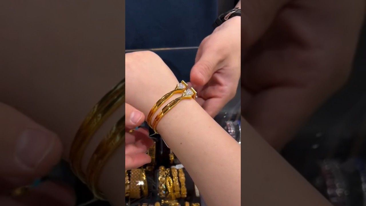 Arabic Jewellery | Stunning Gold Bangles Design 2025 | Latest Luxury Gold Collection 💎