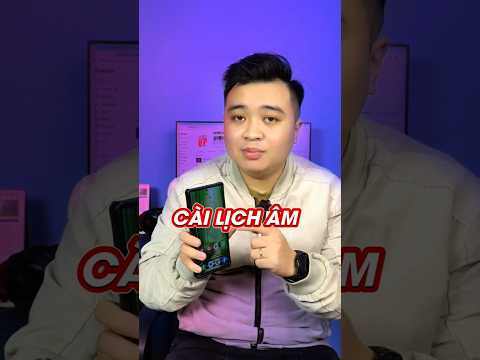 Cách cài lịch âm vào điện thoại vô cùng dễ #shorts