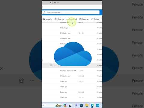 How to Download Files from Microsoft OneDrive #onedrive