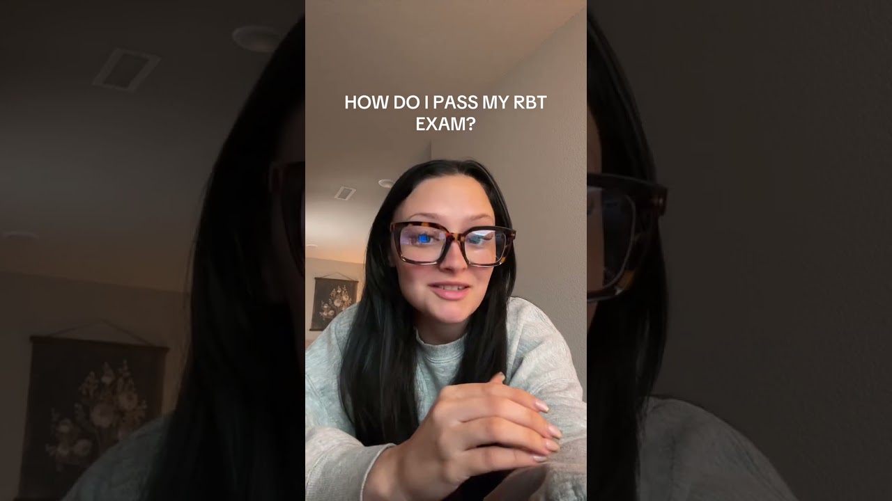 Ace Your RBT Exam: Key Tips & Concepts ๐ก
