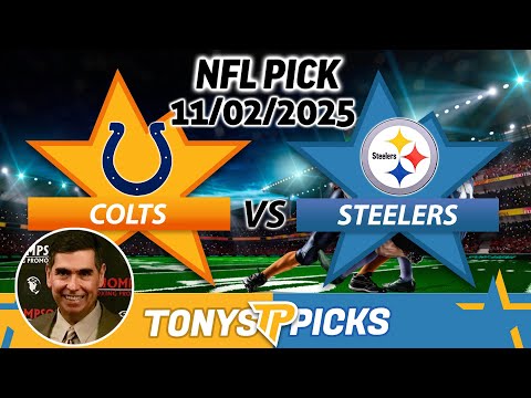 Indianapolis Colts vs. Pittsburgh Steelers Pick 11/2/25 NFL Week 9 Pick Prediction